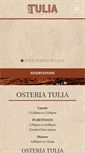 Mobile Screenshot of osteriatulia.com